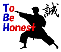 The Karate fighter ver.English sticker #1209941