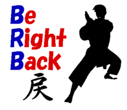 The Karate fighter ver.English sticker #1209949