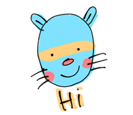 Blue Sam sticker #1210162