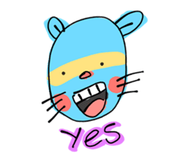 Blue Sam sticker #1210163