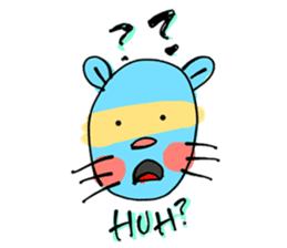 Blue Sam sticker #1210166