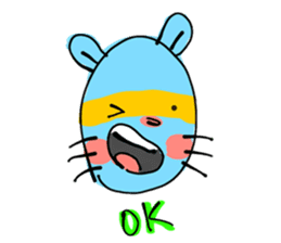 Blue Sam sticker #1210171