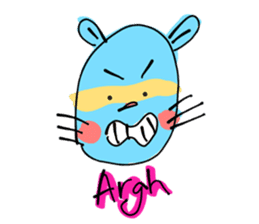 Blue Sam sticker #1210173