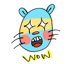 Blue Sam sticker #1210176