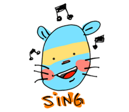 Blue Sam sticker #1210193