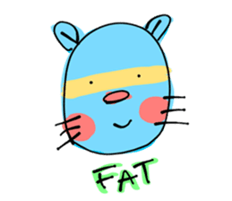 Blue Sam sticker #1210200