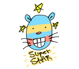 Blue Sam sticker #1210201