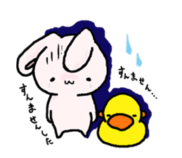 Duck and Rabbit sticker #1210443