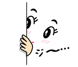 Simple face sticker Vol.2 sticker #1210554