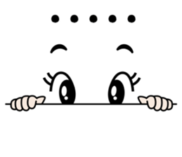 Simple face sticker Vol.2 sticker #1210555