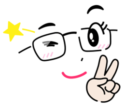 Simple face sticker Vol.2 sticker #1210556