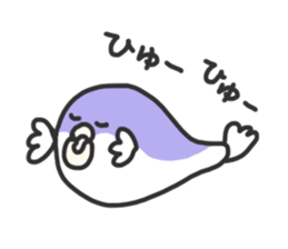 Creatures like blowfish sticker #1210765