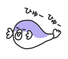 Creatures like blowfish sticker #1210765