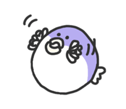 Creatures like blowfish sticker #1210782