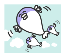 Creatures like blowfish sticker #1210785