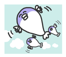 Creatures like blowfish sticker #1210785