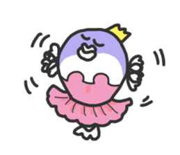 Creatures like blowfish sticker #1210786