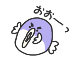 Creatures like blowfish sticker #1210788