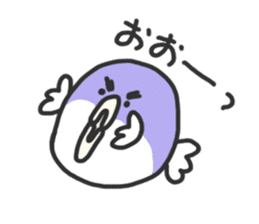 Creatures like blowfish sticker #1210788