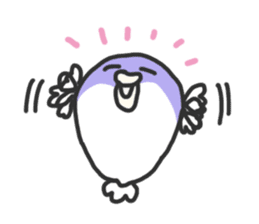 Creatures like blowfish sticker #1210790