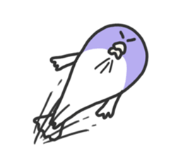 Creatures like blowfish sticker #1210791