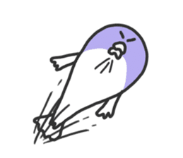 Creatures like blowfish sticker #1210791