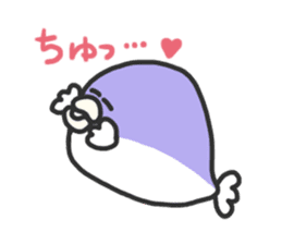 Creatures like blowfish sticker #1210796