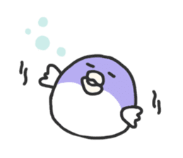 Creatures like blowfish sticker #1210798