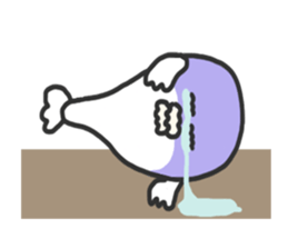 Creatures like blowfish sticker #1210799