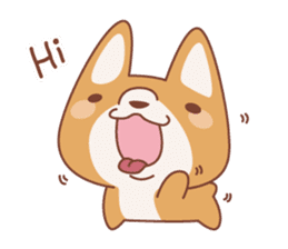 My Love Corgi sticker #1210842