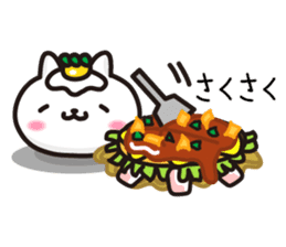 Okonomi_yaki_cats in Hiroshima sticker #1211348