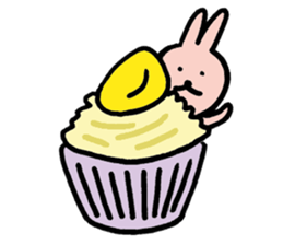 a gluttonous rabbit 2 sticker #1211683