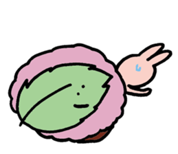 a gluttonous rabbit 2 sticker #1211686