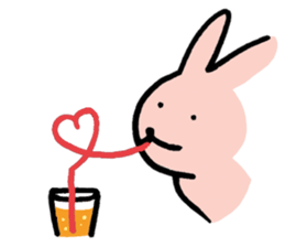 a gluttonous rabbit 2 sticker #1211693