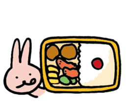 a gluttonous rabbit 2 sticker #1211698