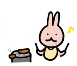 a gluttonous rabbit 2 sticker #1211700