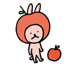 a gluttonous rabbit 2 sticker #1211703