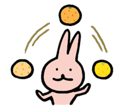 a gluttonous rabbit 2 sticker #1211704