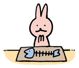 a gluttonous rabbit 2 sticker #1211705