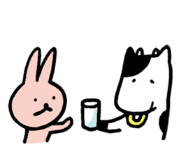 a gluttonous rabbit 2 sticker #1211708