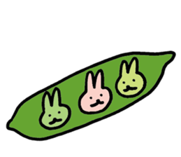 a gluttonous rabbit 2 sticker #1211711