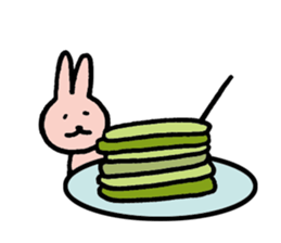 a gluttonous rabbit 2 sticker #1211717