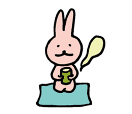 a gluttonous rabbit 2 sticker #1211718