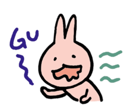 a gluttonous rabbit 2 sticker #1211721