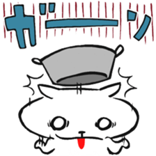 Tongue is coming out all the time ... sticker #1212479