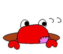 crab doll sticker #1212644