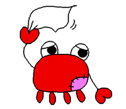 crab doll sticker #1212646