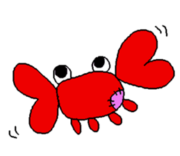 crab doll sticker #1212654