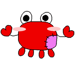 crab doll sticker #1212657