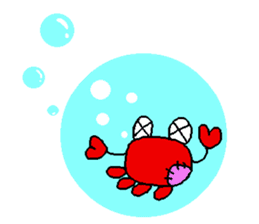 crab doll sticker #1212659